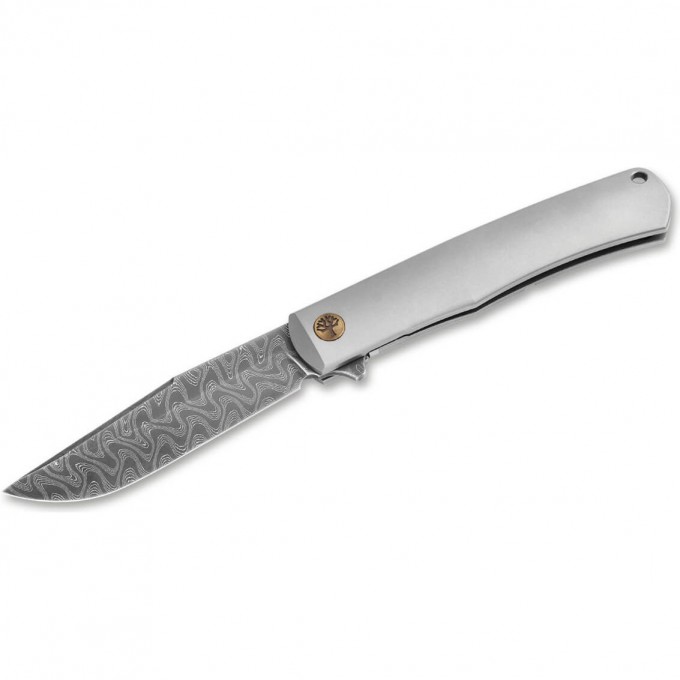 Складной нож BOKER MANUFAKTUR DAMAST ANNUAL KNIFE 2025 1132025DAM BK1132025DAM